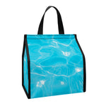 Pool Water Surface Print Insulated Lunch Tote