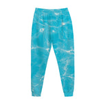 Pool Water Surface Print Jogger Pants