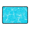 Pool Water Surface Print Kitchen Mat