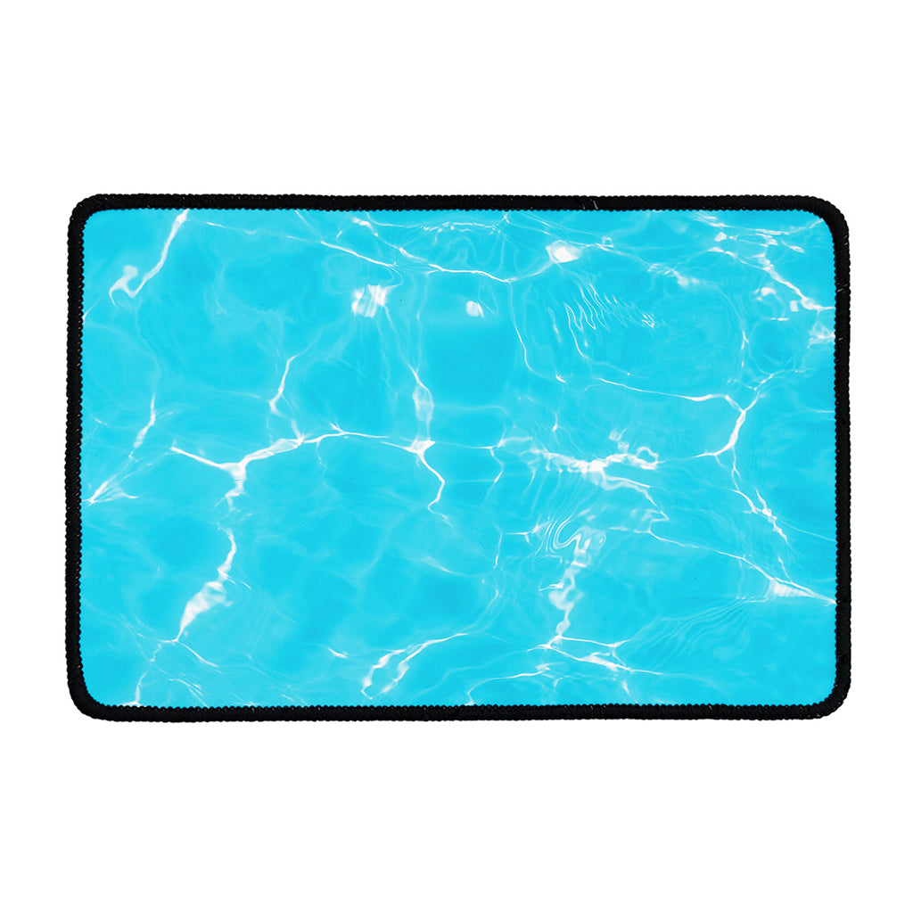 Pool Water Surface Print Kitchen Mat