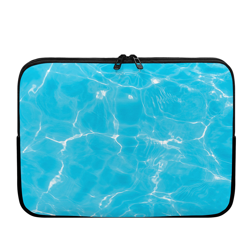 Pool Water Surface Print Laptop Sleeve