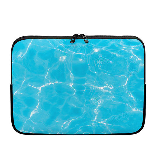Pool Water Surface Print Laptop Sleeve