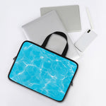 Pool Water Surface Print Laptop Sleeve With Handle