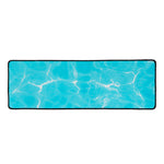 Pool Water Surface Print Long Kitchen Mat