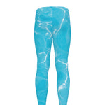 Pool Water Surface Print Men's leggings