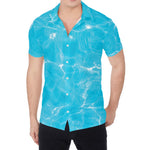 Pool Water Surface Print Men's Shirt