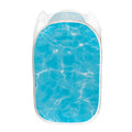 Pool Water Surface Print Mesh Laundry Hamper