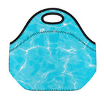 Pool Water Surface Print Neoprene Lunch Bag