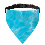 Pool Water Surface Print Over The Collar Dog Bandana