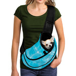 Pool Water Surface Print Pet Sling Carrier