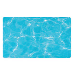 Pool Water Surface Print Polyester Doormat