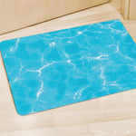 Pool Water Surface Print Polyester Doormat