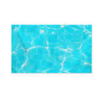 Pool Water Surface Print Polyester Flag