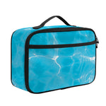 Pool Water Surface Print Portable Lunch Bag