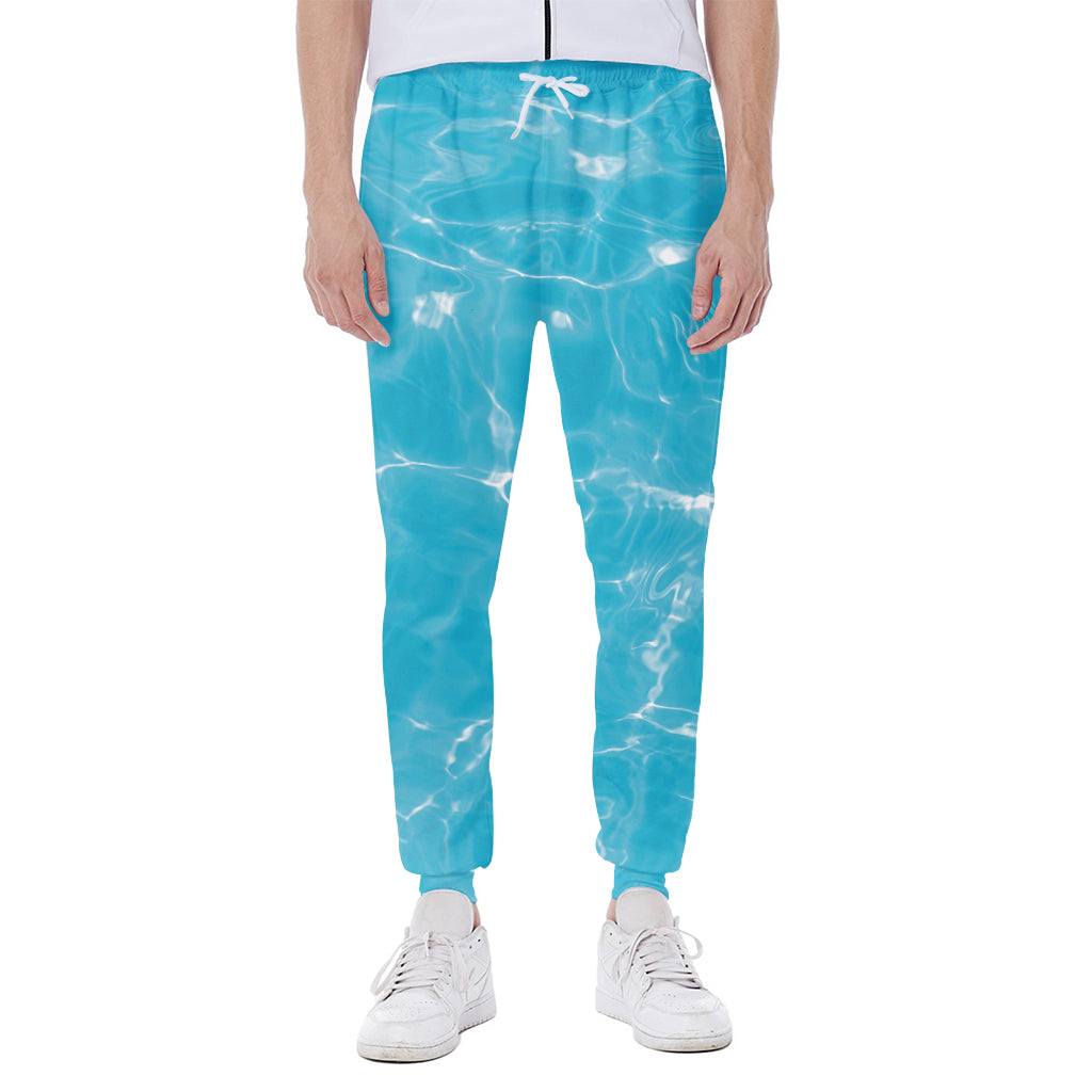 Pool Water Surface Print Scuba Joggers