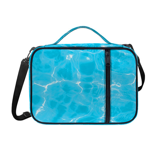 Pool Water Surface Print Shoulder Strap Bible Bag