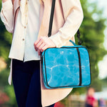 Pool Water Surface Print Shoulder Strap Bible Bag