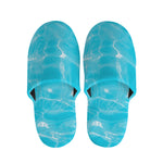 Pool Water Surface Print Slippers