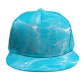 Pool Water Surface Print Snapback Cap