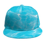Pool Water Surface Print Snapback Cap