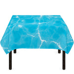 Pool Water Surface Print Tablecloth