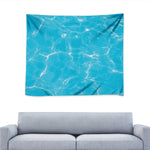 Pool Water Surface Print Tapestry