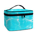 Pool Water Surface Print Travel Makeup Bag