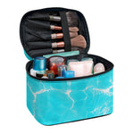 Pool Water Surface Print Travel Makeup Bag
