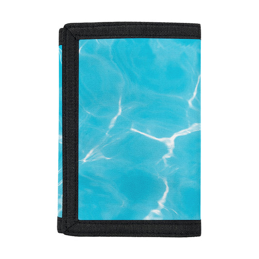 Pool Water Surface Print Trifold Wallet