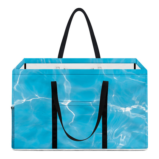 Pool Water Surface Print Utility Tote Bag