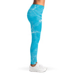 Pool Water Surface Print Women's Leggings