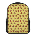Poop Emoji Pattern Print Casual Backpack