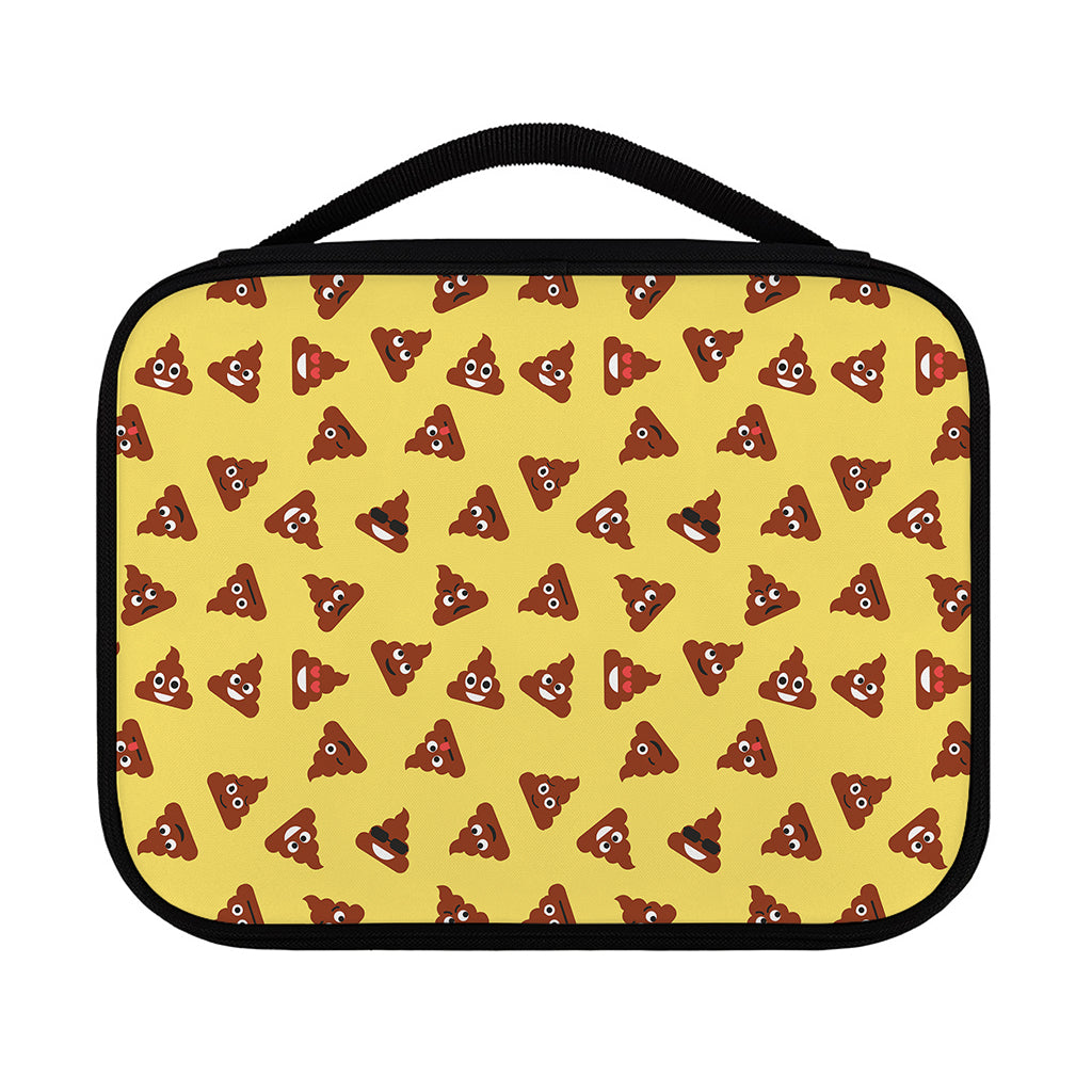 Poop Emoji Pattern Print Classic Bible Case