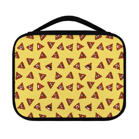 Poop Emoji Pattern Print Classic Bible Case