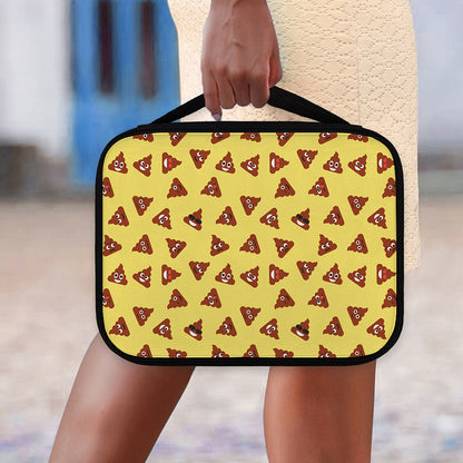 Poop Emoji Pattern Print Classic Bible Case