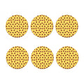 Poop Emoji Pattern Print Coaster Set