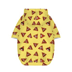Poop Emoji Pattern Print Dog Zip Up Hoodie