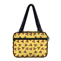 Poop Emoji Pattern Print Double Strap Bible Bag