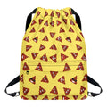Poop Emoji Pattern Print Drawstring Backpack