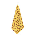 Poop Emoji Pattern Print Hand Towel