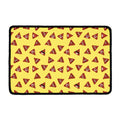 Poop Emoji Pattern Print Kitchen Mat
