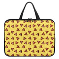 Poop Emoji Pattern Print Laptop Sleeve With Handle