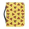 Poop Emoji Pattern Print Leather Bible Cover