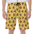 Poop Emoji Pattern Print Men's Beach Shorts