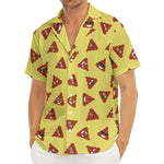 Poop Emoji Pattern Print Men's Deep V-Neck Shirt