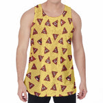 Poop Emoji Pattern Print Men's Velvet Tank Top