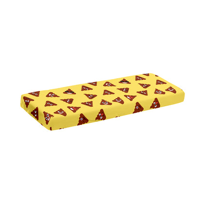Poop Emoji Pattern Print Piano Keyboard Cover