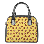 Poop Emoji Pattern Print Shoulder Handbag