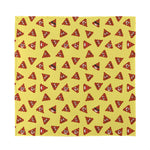 Poop Emoji Pattern Print Silk Bandana