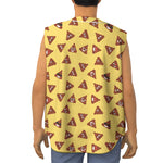 Poop Emoji Pattern Print Sleeveless Baseball Jersey